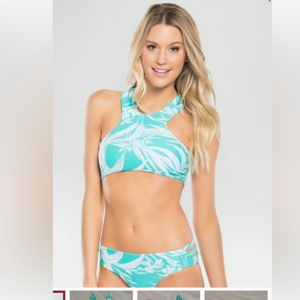 TORI PRAVER FLORAL BIKINI SET